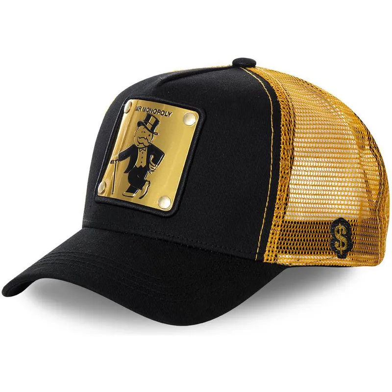 kepure-islenkta-juoda-snapback-uncle-money-ricardas-pennybags-monopoly-capslab kepure-islenkta-juoda-snapback-uncle-money-ricardas-pennybags-monopoly-capslab