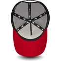 kepure-islenkta-raudona-snapback-patch-a-frame-new-era