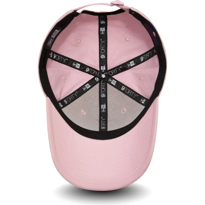 kepure-islenkta-rozine-reguliuojamas-9forty-essential-boston-red-sox-mlb-new-era