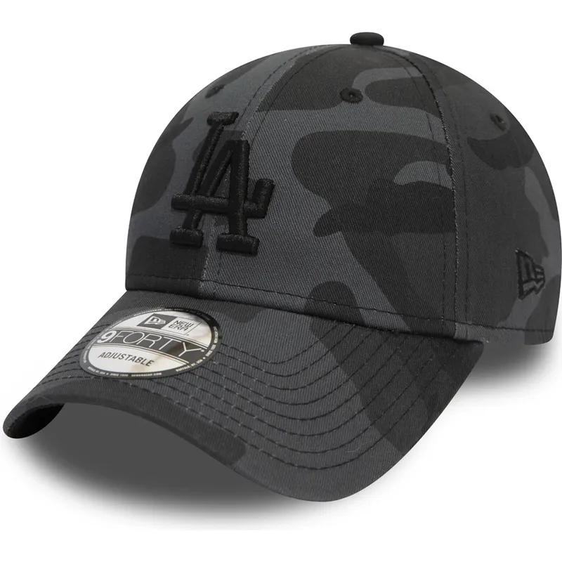 kepure-islenkta-kamufliazas-reguliuojamas-9forty-essential-los-angeles-dodgers-mlb-new-era