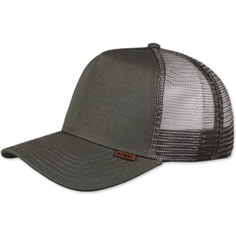 Kepurė išlenkta žalia snapback M-Ribstop Djinns
