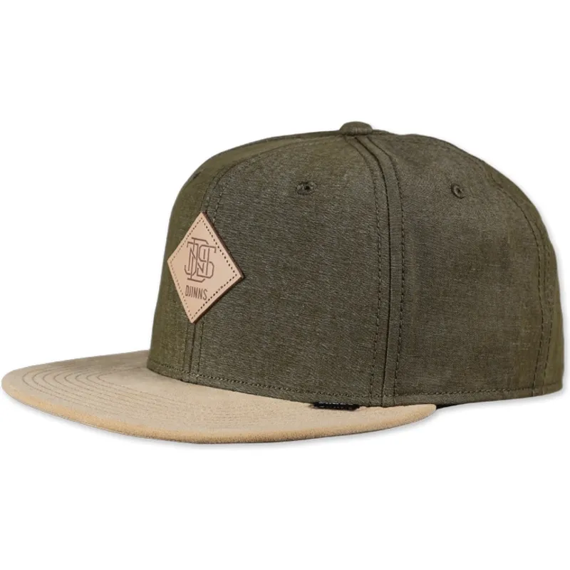 kepure-6-skydeliai-zalia-snapback-melange-twill-djinns kepure-6-skydeliai-zalia-snapback-melange-twill-djinns