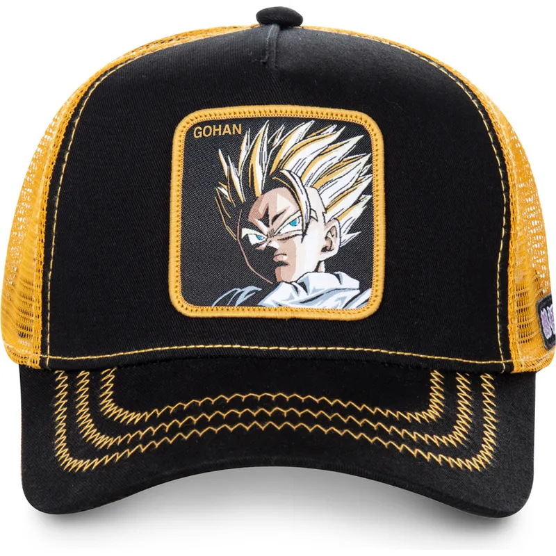 kepure-islenkta-juoda-snapback-super-saiyan-2-dbzsup-son-gohan-dragon-ball-capslab kepure-islenkta-juoda-snapback-super-saiyan-2-dbzsup-son-gohan-dragon-ball-capslab