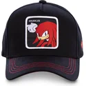 kepure-islenkta-juoda-snapback-knub-knuckles-the-echidna-sonic-the-hedgehog-capslab