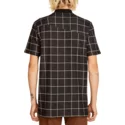 t-shirt-krotki-rekaw-czarna-wowzer-plaid-black-volcom