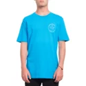 t-shirt-krotki-rekaw-niebieska-chop-around-cyan-blue-volcom