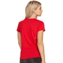 t-shirt-krotki-rekaw-czerwona-easy-babe-rad-2-red-volcom