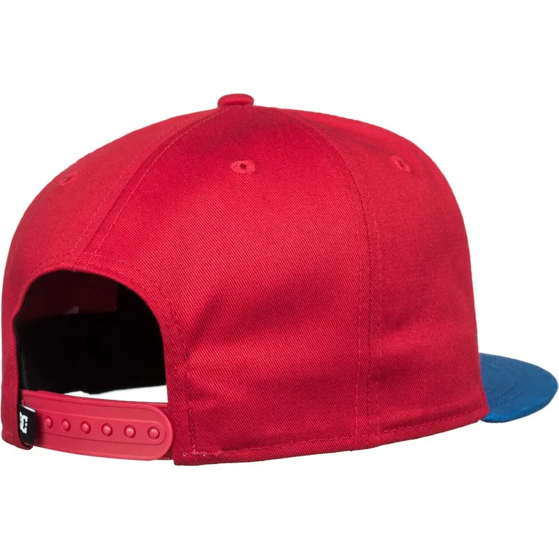 kepure-plokscia-raudona-snapback-empire-fielder-dc-shoes