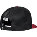 kepure-islenkta-raudona-snapback-vested-up-dc-shoes