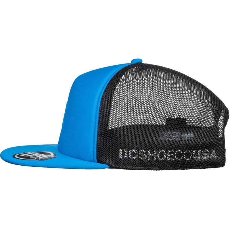 kepure-islenkta-melyna-snapback-greet-up-dc-shoes