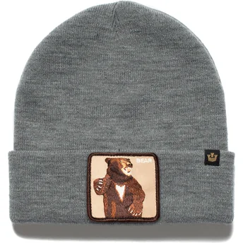 czapka-szara-z-niedzwiedziem-lover-bear-od-goorin-bros