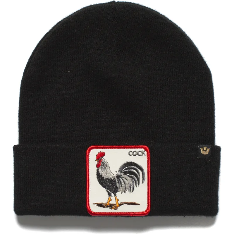 czarna-czapka-kogut-winter-bird-od-goorin-bros