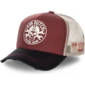 kepure-islenkta-raudona-snapback-bor-von-dutch