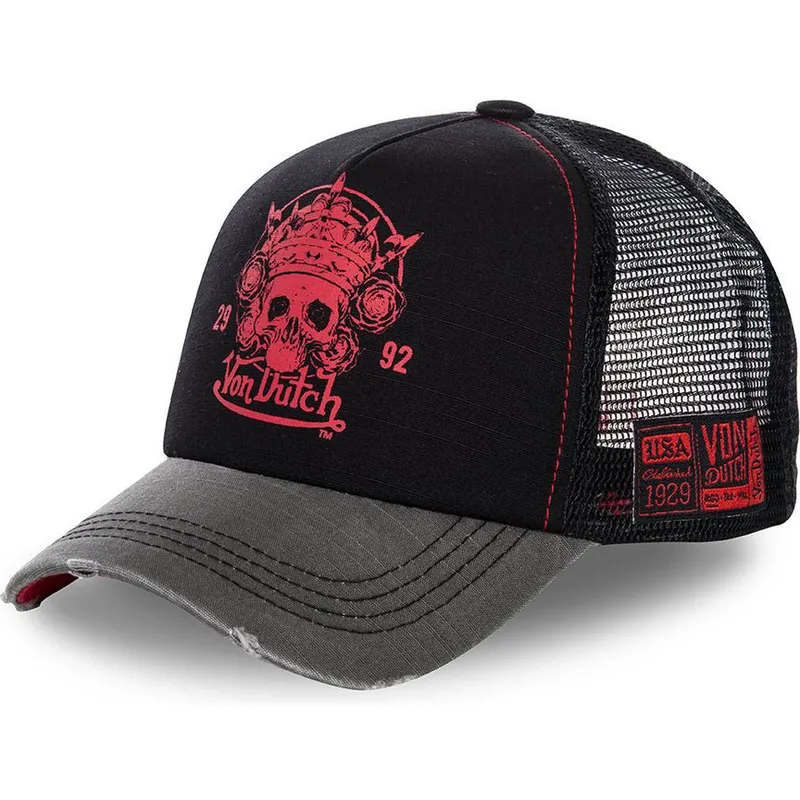 kepure-islenkta-juoda-snapback-gre-von-dutch