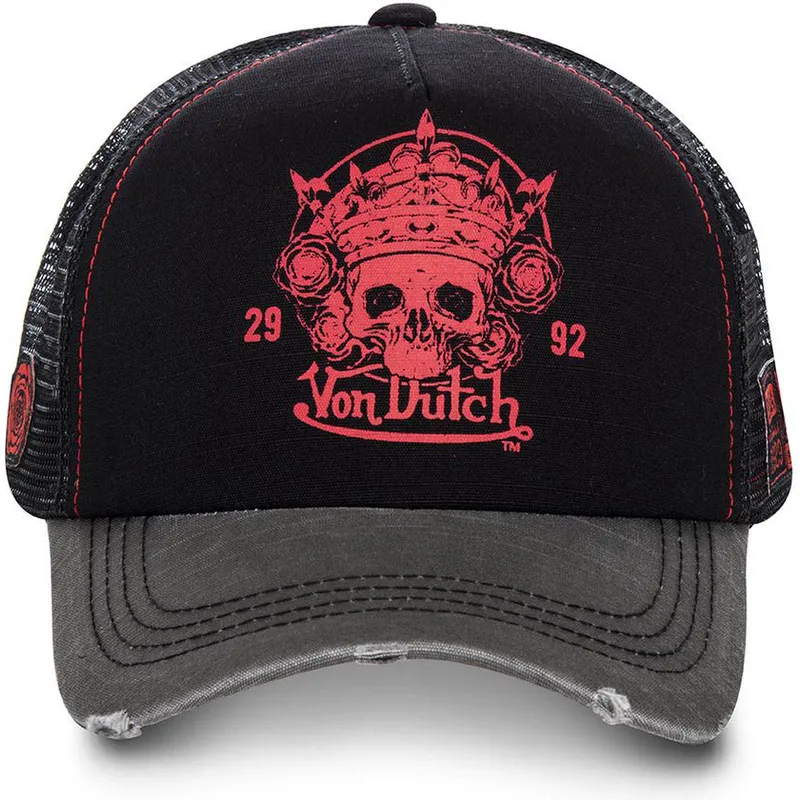 kepure-islenkta-juoda-snapback-gre-von-dutch