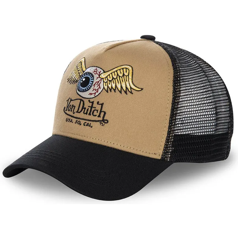 kepure-islenkta-ruda-snapback-mou-von-dutch
