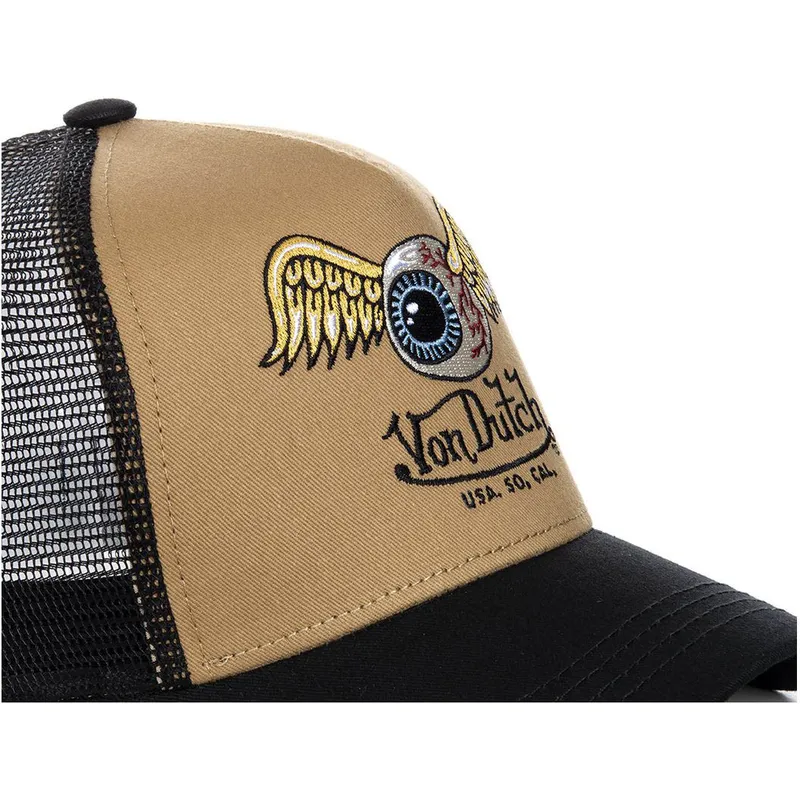 kepure-islenkta-ruda-snapback-mou-von-dutch