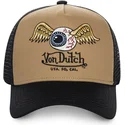 brazowo-czarna-czapka-trucker-mou-od-von-dutch