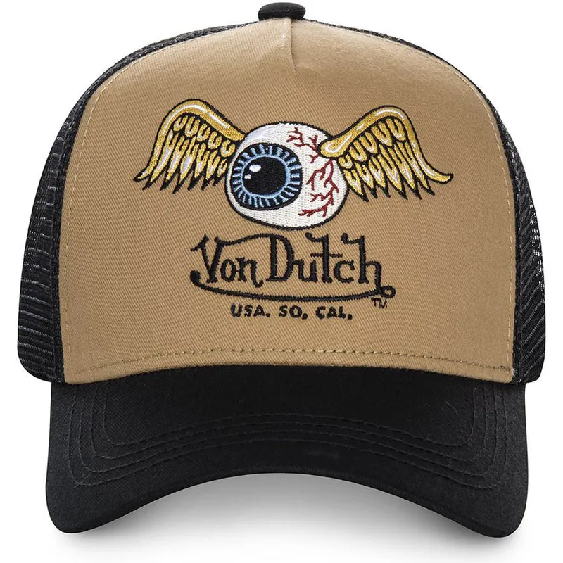 kepure-islenkta-ruda-snapback-mou-von-dutch