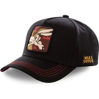 kepure-islenkta-juoda-snapback-coy3-kojotas-looney-tunes-capslab