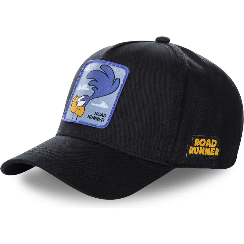 kepure-islenkta-juoda-snapback-roa3-keliu-begikas-looney-tunes-capslab