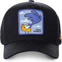 kepure-islenkta-juoda-snapback-roa3-keliu-begikas-looney-tunes-capslab