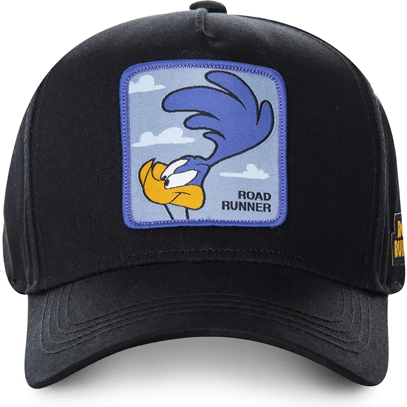 kepure-islenkta-juoda-snapback-roa3-keliu-begikas-looney-tunes-capslab
