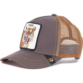 czapka-trucker-brazowa-tygrys-eye-of-the-tiger-od-goorin-bros
