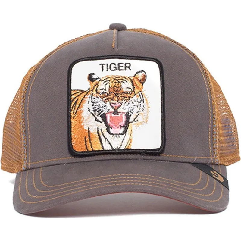 kepure-islenkta-ruda-snapback-eye-of-the-tiger-the-farm-goorin-bros