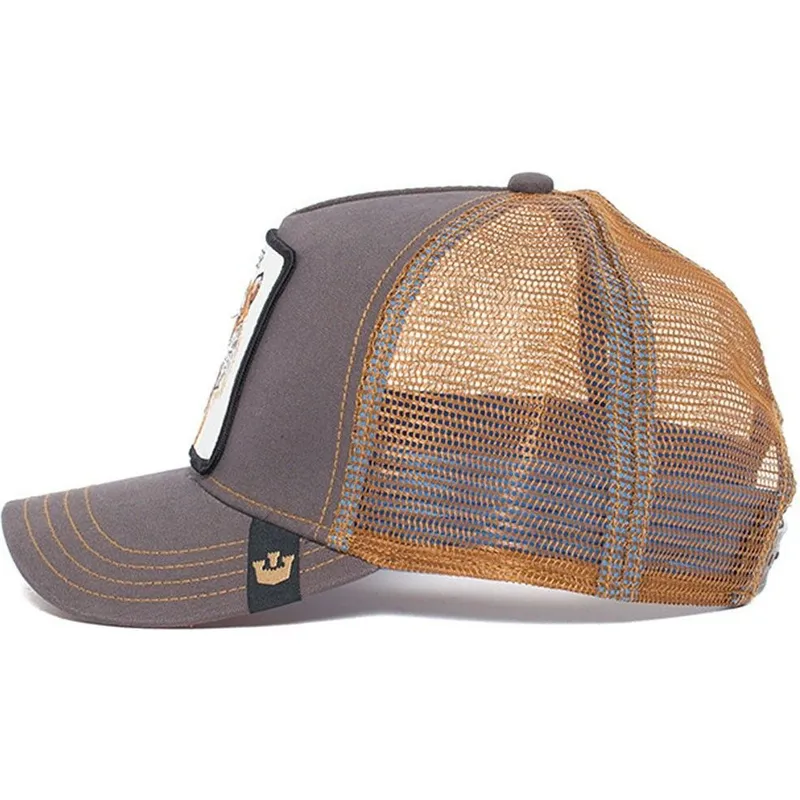 kepure-islenkta-ruda-snapback-eye-of-the-tiger-the-farm-goorin-bros