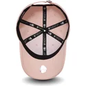 rozowa-zakrzywiona-czapka-regulowana-9twenty-dryera-packable-los-angeles-dodgers-mlb-od-new-era