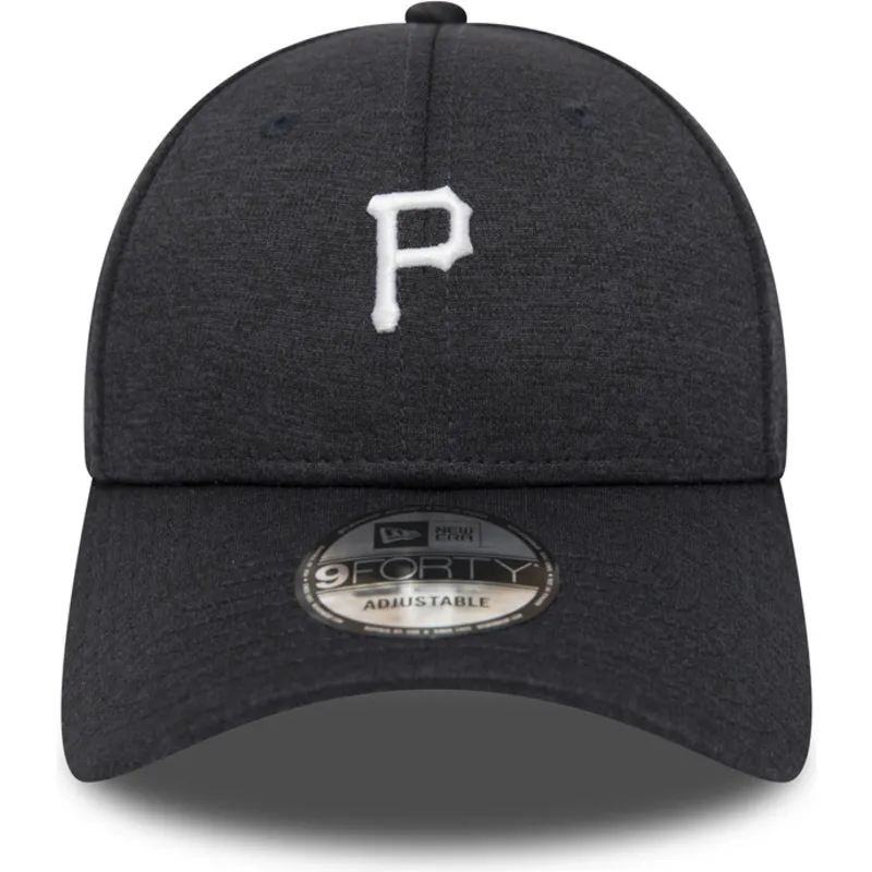 kepure-islenkta-juoda-reguliuojamas-9forty-shadow-tech-pittsburgh-pirates-mlb-new-era