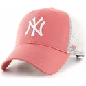 czerwona-czapka-truckerka-mvp-flagship-new-york-yankees-mlb-marki-47-brand