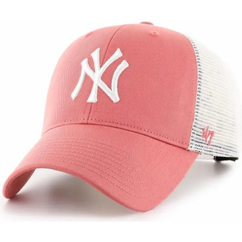 kepure-islenkta-raudona-snapback-mvp-flagship-new-york-yankees-mlb-47-brand