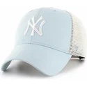 kepure-islenkta-vilkikas-melyna-snapback-claro-mvp-flagship-new-york-yankees-mlb-47-brand