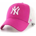 kepure-islenkta-rozine-snapback-mvp-flagship-new-york-yankees-mlb-47-brand