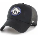 czarna-czapka-truckerka-los-angeles-dodgers-mlb-clean-up-porter-marki-47-brand