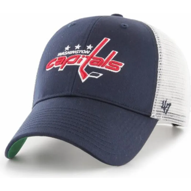 kepure-islenkta-tamsiai-melyna-snapback-mvp-branson-washington-capitals-nhl-47-brand