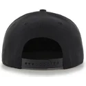 kepure-plokscia-juoda-snapback-captain-no-shot-pittsburgh-pirates-mlb-47-brand