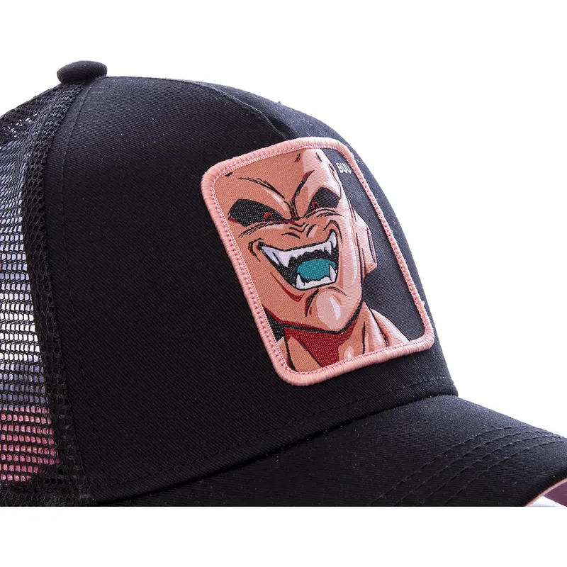 cap-islenkta-black-snapback-kid-buu-dragon-ball-capslab