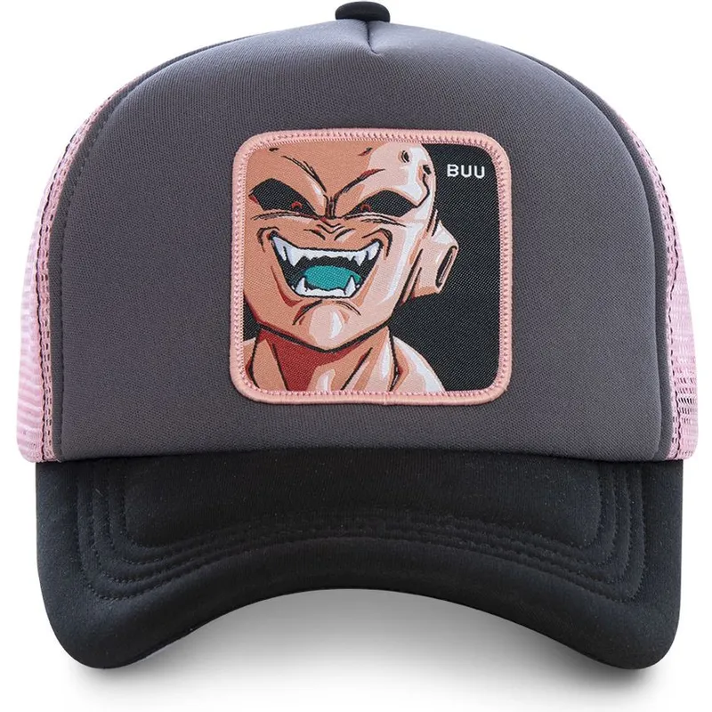 kepure-islenkta-pilka-snapback-rosa-buu3m-kid-buu-dragon-ball-capslab