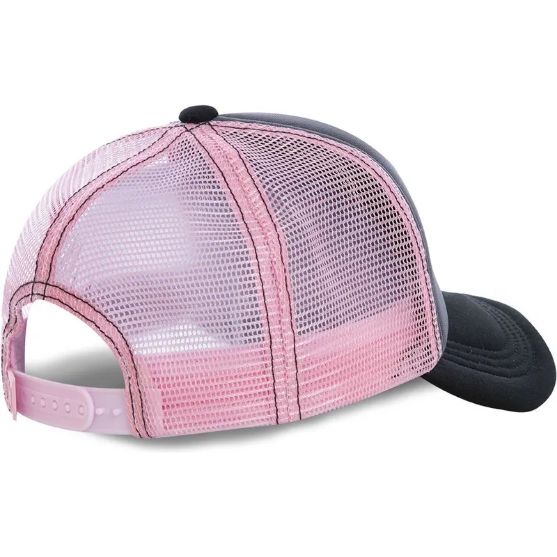 kepure-islenkta-pilka-snapback-rosa-buu3m-kid-buu-dragon-ball-capslab