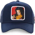 kepure-islenkta-tamsiai-melyna-snapback-androide-c17a-c-17-dragon-ball-capslab