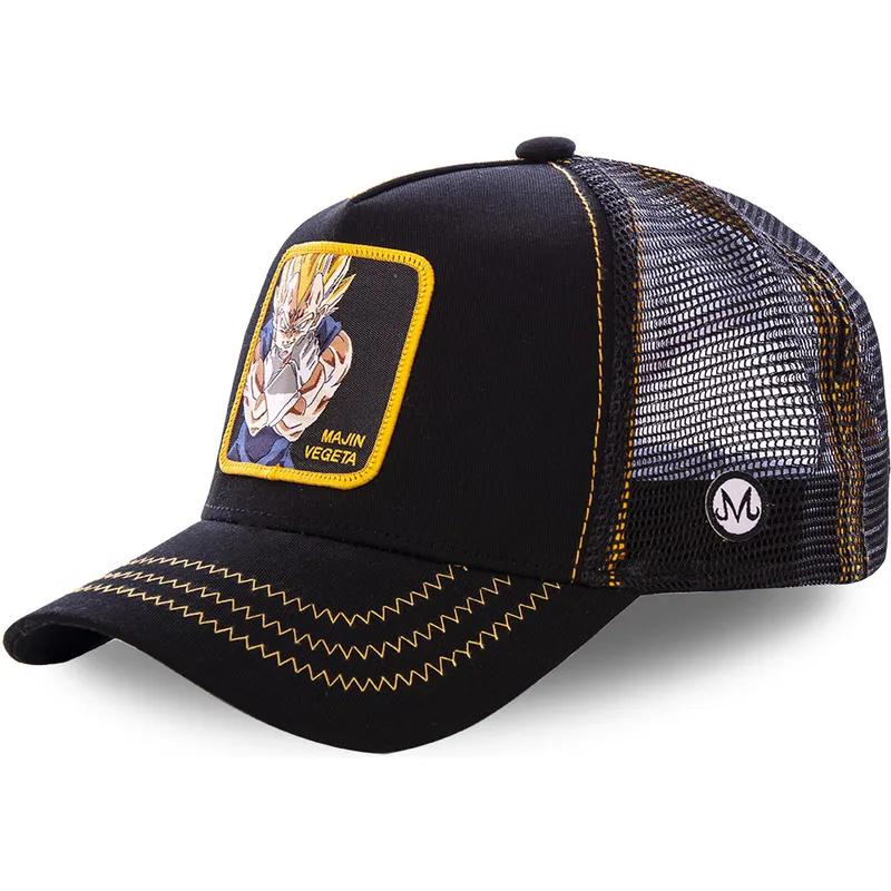kepure-islenkta-vilkikas-juoda-snapback-majin-vegeta-mv2-dragon-ball-vegeta-dragon-ball-capslab