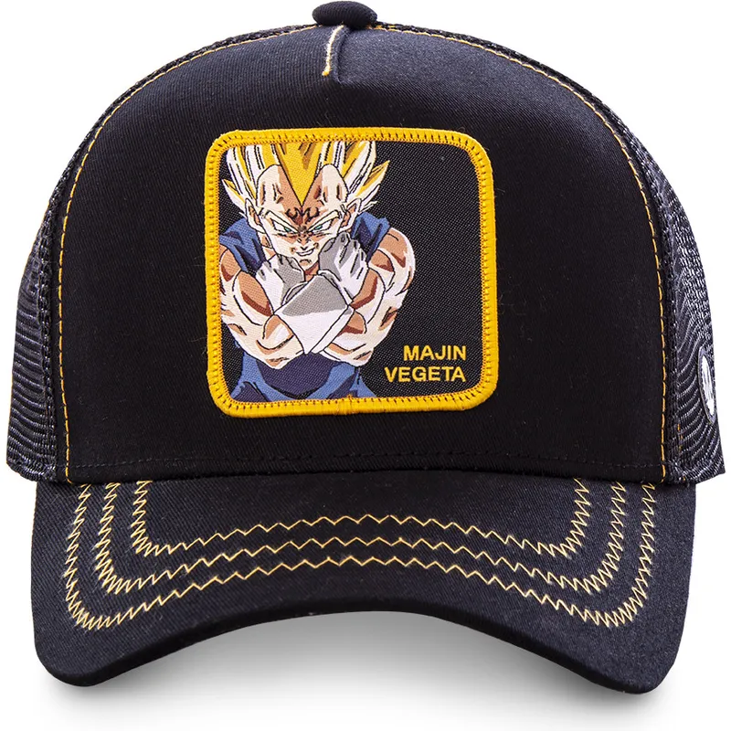kepure-islenkta-vilkikas-juoda-snapback-majin-vegeta-mv2-dragon-ball-vegeta-dragon-ball-capslab