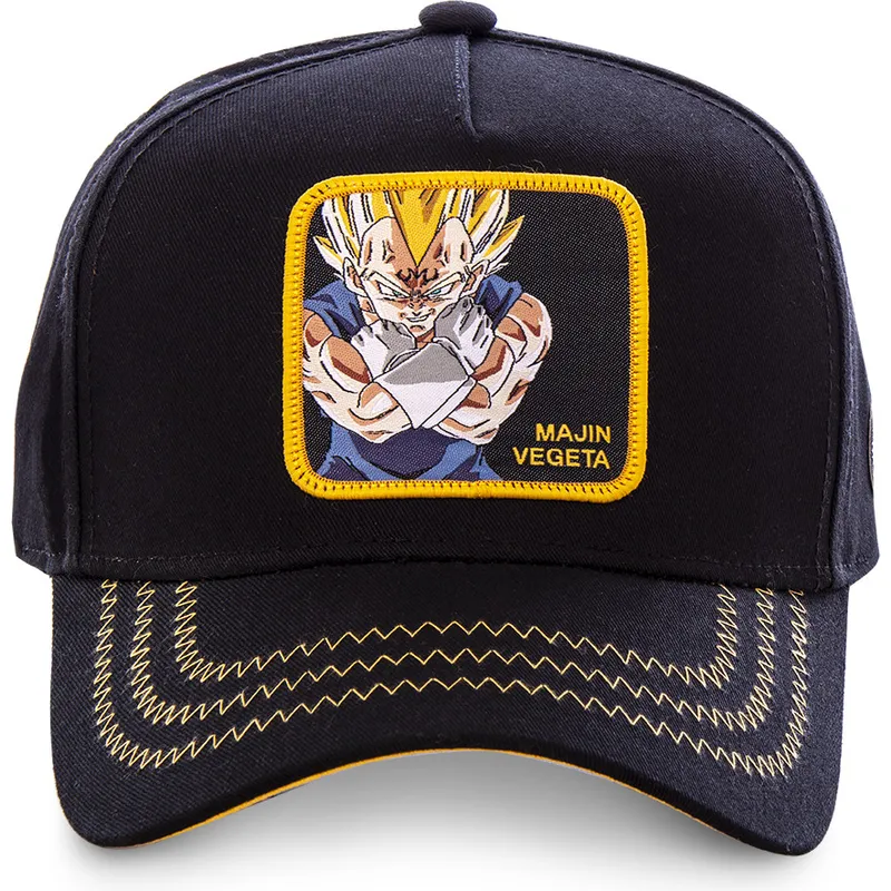 kepure-islenkta-juoda-snapback-majin-mv3-vegeta-dragon-ball-capslab