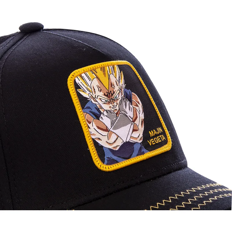 kepure-islenkta-juoda-snapback-majin-mv3-vegeta-dragon-ball-capslab