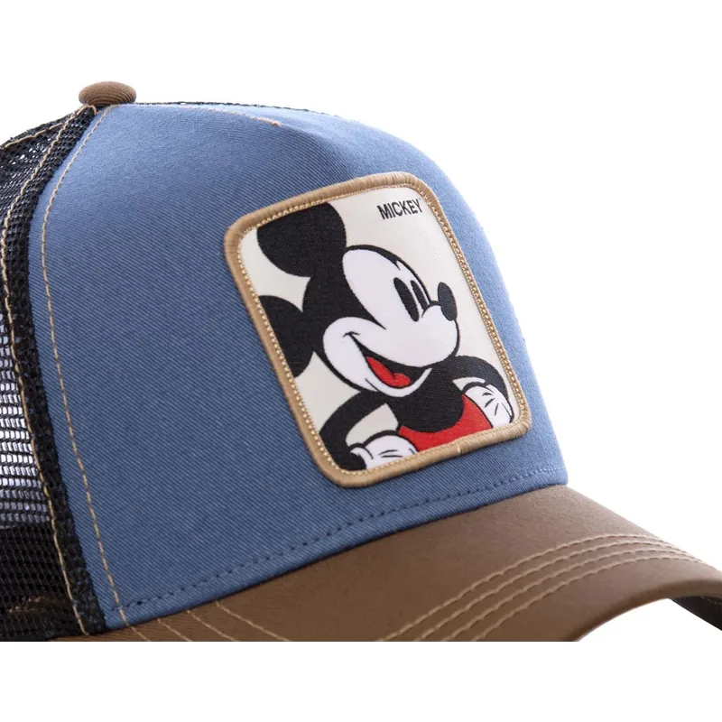 kepure-islenkta-melyna-snapback-mic1-mickey-mouse-disney-capslab