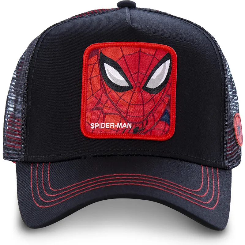 kepure-islenkta-juoda-snapback-spi2-spider-man-marvel-comics-capslab