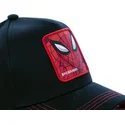 kepure-islenkta-juoda-snapback-spi3-spider-man-marvel-comics-capslab